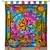 indian Tab top curtain Mandala curtains, 1 Panel Set Mandala Curtain Tab top Tapestry, Drapes & Valances, Window Curtain
