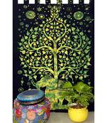 Mandala Window Tab top Curtains Drape Balcony Room Decor Curtain Boho Set Ethnic Windows & Panels Set Tab Top Tapestry