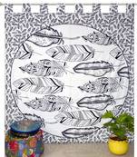 Boho Living Room Tab top Curtains, Bohemian Curtains For Bedroom, Tie Dye Tapestry Curtains, Mandala Hippie Dorm Decor