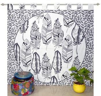 Indian Mandala Tapestry Gypsy Home Decor Window & Panel Set Bohemian Curtain Room Divider Blackout Balcony Sheer Curtain 1