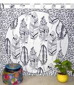 Indian Mandala Tapestry Gypsy Home Decor Window & Panel Set Bohemian Curtain Room Divider Blackout Balcony Sheer Curtain