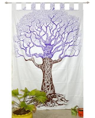 Indian Mandala Tapestry Gypsy Home Decor Window & Panel Set Bohemian Curtain Room Divider Blackout Balcony Sheer Curtain 1