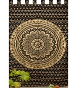 Indian Mandala Curtains Set Decorative Indian Tab top Tapestry Tab Top Curtains mandala curtains for bedroom