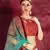 Seductive Rose Pink Dori and Sequins Embroidered & Digital Floral Printed Art Silk Bridal Lehenga