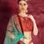Seductive Rose Pink Dori and Sequins Embroidered & Digital Floral Printed Art Silk Bridal Lehenga