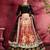 Mesmerizing Cream and Black Dori and Sequins Embroidered Art Silk Party wear Lehenga Choli