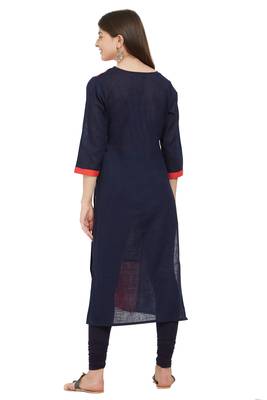 Multicolor printed cotton cotton-kurtis 2