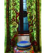 Indian Tab top Curtain Mandala Curtains, 2 Panel Set Mandala Curtain, Tapestry, Drapes & Valances, Window Curtain