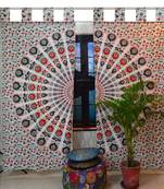 Indian Mandala Tab top Curtains Set Decorative Indian Tab Top Curtains Mandala Curtains for Bedroom