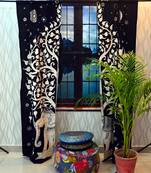 Mandala Door Tab top Curtains Indian Drape Balcony Room Decor Curtain Boho Set Ethnic Window Treatments & Panels Set