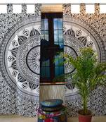 Mandala Window Tab top Curtains Drape Balcony Room Decor Curtain Boho Set Ethnic Windows & Panels Set Tab Top Curtains