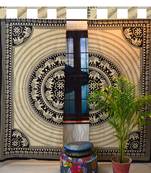 Indian Mandala Tab top Curtains Set Decorative Indian Tab Top Curtains Mandala Curtains for Bedroom