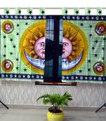 Indian Mandala Curtains Set Decorative Indian Tab top Tapestry Tab Top Curtains Mandala Curtains for Living room