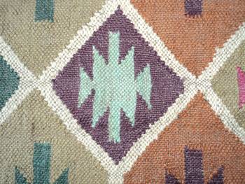 Handmade Wool Jute Kilim Rugs Small Vintage RUG  90''x150'' CM  Turkish Yasthik Kilim 1