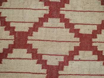 Antique  Designer Red  Brown Color Jute Wool Kilim Rug Carpet Traditional Bedroom Carpet ,Living Carpet 3