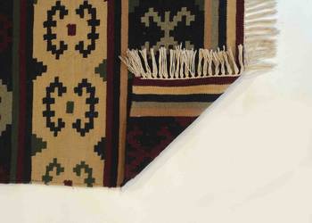 Fantastic Decor Multi Colour Wool Cotton Turkish Kilim Room Mat Size 3x5 Feet 2