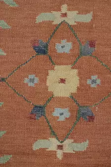 Antique Handmade Triques Designer Wool Cotton Kilim Multi Coloured Designer Carpet