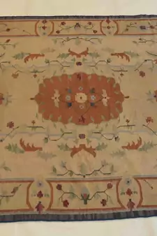 Antique Handmade Triques Designer Wool Cotton Kilim Multi Coloured Designer Carpet