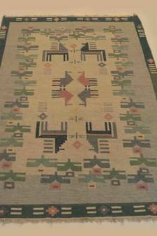 Antique Ethnic Handmade Carpet Wool Cotton Kilim Rug Home Decor Carpet