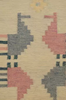 Antique Ethnic Handmade Carpet Wool Cotton Kilim Rug Home Decor Carpet