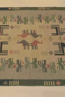 Antique Ethnic Handmade Carpet Wool Cotton Kilim Rug Home Decor Carpet