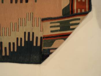 Antique  Area Kilim Rug Carpet  Multi Coloured Designer Tribal Wool Cotton Rug 2