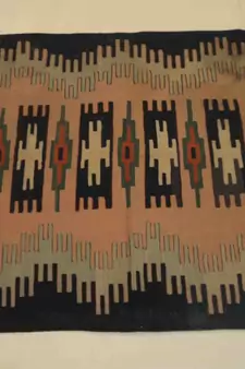 Antique  Area Kilim Rug Carpet  Multi Coloured Designer Tribal Wool Cotton Rug