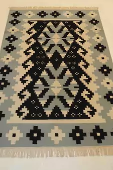 Handmade Wool Kilim Rug Carpet Size Buy 4.5 x 6.5 Feet