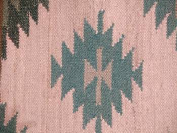 Handmade Tribal persian Wool Cotton Kilim Rug Flower Designer Carpet 4
