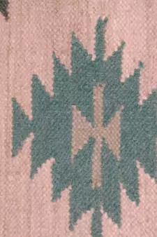 Handmade Tribal persian Wool Cotton Kilim Rug Flower Designer Carpet