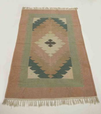 Handmade Traditional Wool Kilim Door Rug Beautiful Kilim Rug 1