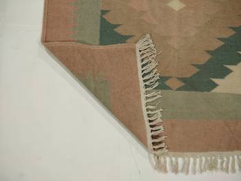 Handmade Traditional Wool Kilim Door Rug Beautiful Kilim Rug 2