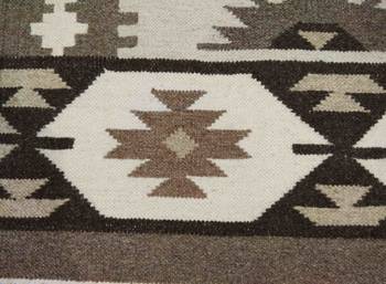 Beautiful Designer Tribal Hand Woven Oriental Kilim Door Mat, Porch Mat, Kitchen Mat, Bedroom Mat 2