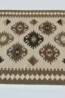 Beautiful Designer Tribal Hand Woven Oriental Kilim Door Mat, Porch Mat, Kitchen Mat, Bedroom Mat