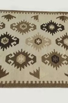 Hand Woven Oriental Tribal Beautiful Mat Wool Cotton Kilim Area Rug