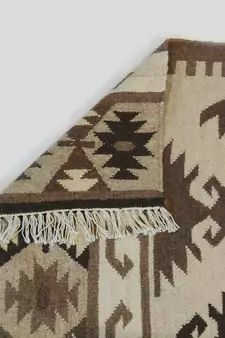 Hand Woven Oriental Tribal Beautiful Mat Wool Cotton Kilim Area Rug