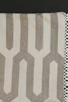 Handmade Cotton Area Kilim Rug Flat Hand Wovn Kilim Home Decorative Rug Carpet