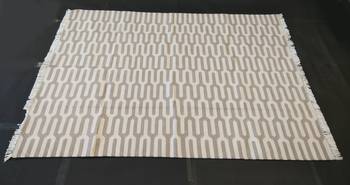 Handmade Cotton Area Kilim Rug Flat Hand Wovn Kilim Home Decorative Rug Carpet 4