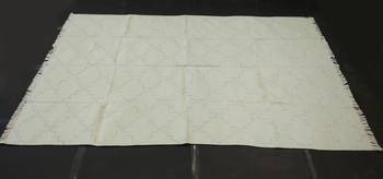 attractive Designer 95% Cotton 5% Silver Zari Work Beautiful Kilim Rug For Gift 3