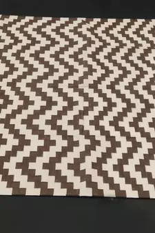 Hand Woven Brown  Persian Designer Home Decorative Cotton Kilim Rug Mat