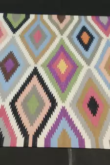 attractive Home Decorative Handmade Persian Multi Color Cotton Door Rug