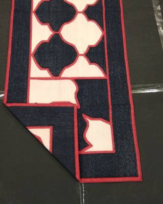 Handmade  White Black Traditional Runner Size By 2.5x10 Feet Cotton Kilim Runner 3