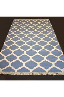 Beautiful Handwoven Flat Weave Size 5X8 Feet Rug Home Decorative Rug Cotton Kilim Rug