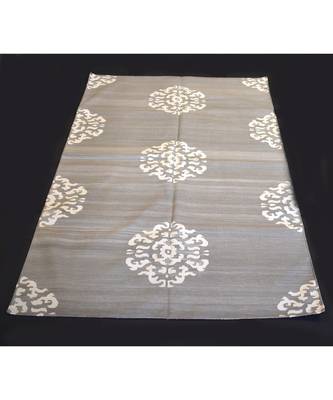 Hand-made Mandala Traditional Designer Mat For Living Room Mat, Dinning Room Mat 1