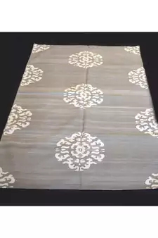 Hand-made Mandala Traditional Designer Mat For Living Room Mat, Dinning Room Mat