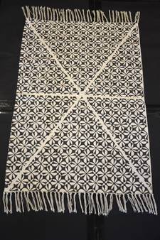 Handmade Persian Traditional Block Print Fabric Cotton Kilim Rug Mat Living Room Mat