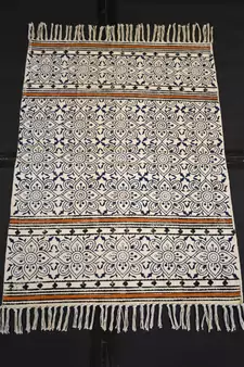 Persian Traditional Block Print Fabric Panza Mat For Living Room Mat,Playing Room Mat