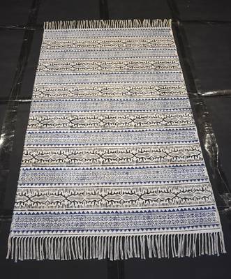 Ekath Persian Blue Color Design  Kilim Rugs & Living Room Mat,Kitchen Mat 1