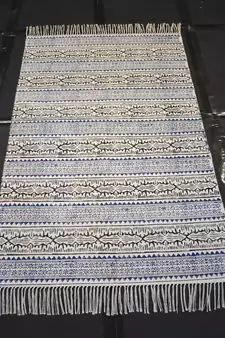 Ekath Persian Blue Color Design  Kilim Rugs & Living Room Mat,Kitchen Mat