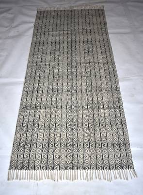 Handmade Geo Stone Block Print Fabric Designer Door Mat,Living Room Mat, Dinning Room Mat 1